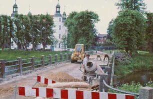 Schloßbrücke: Sanierungsarbeiten