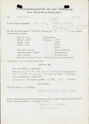 Mink, Emil