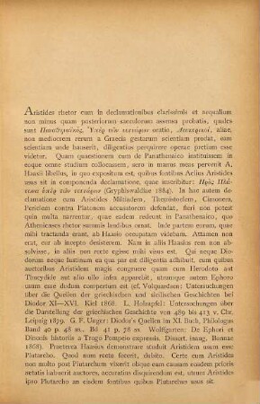 Quibus fontibus Aelius Aristides usus sit in componenda declamatione, quae inscribitur panathēnaikos