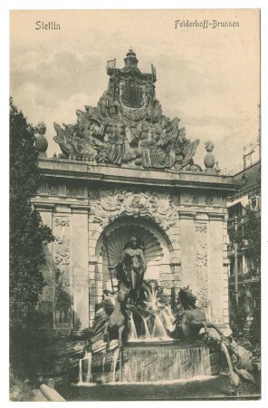Stettin. Felderhoff-Brunnen