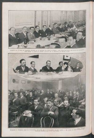 Delegados al Congreso anual de ferroviarios, convidados por la Fraternidad en esta capital.