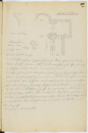 S. Sophie, Eschau: Details (aus: Skizzen- und Fotoalbum 7)