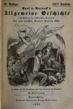 Karl von Rotteck's Allgemeine Geschichte : vom Anfang der historischen Kenntniß bis auf unsere Zeiten ; Originalwerk in neun Bänden, 11