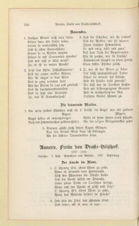 Annette, Freiin von Droste-Hülshoff
