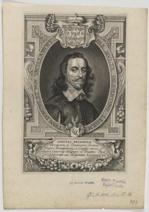 Bildnis des Johann Fromhold