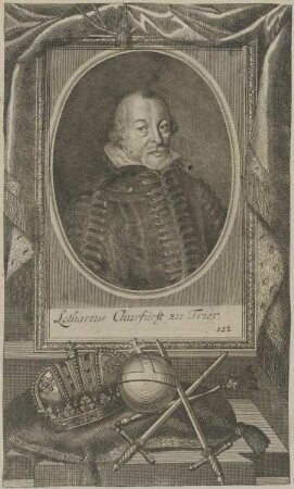 Bildnis von Lotharius, Curfürst zu Trier