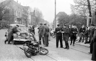 Kehl: Deutsch-französicher Zusammenstoß (Auto - Motorrad); ohne politische Folge