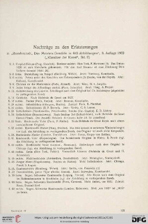 Nachträge zu den Erläuterungen
