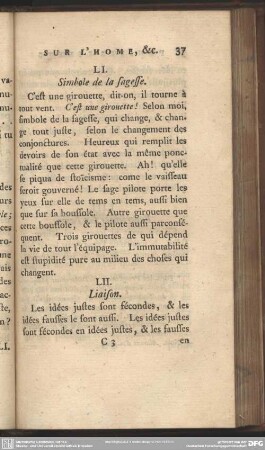 LI. Simbole de la sagesse