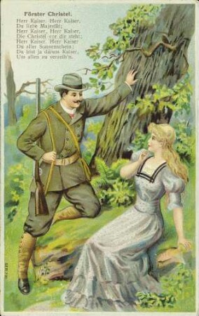Förster Christel. - Herr Kaiser, Herr Kaiser [...]