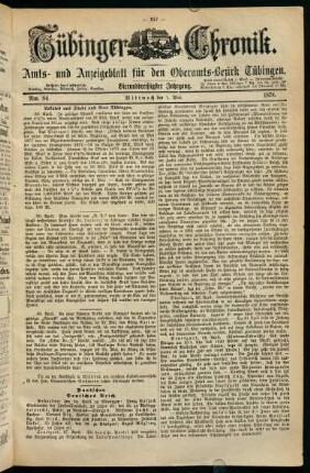 347-364, 1. Mai (Nro. 84) - 5. Mai (Nro. 87)
