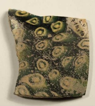 Fragment einer Glasschale