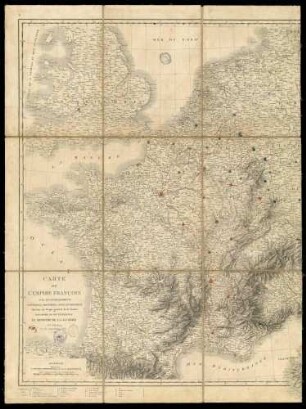Carte de l'Empire françois avec ses établissements