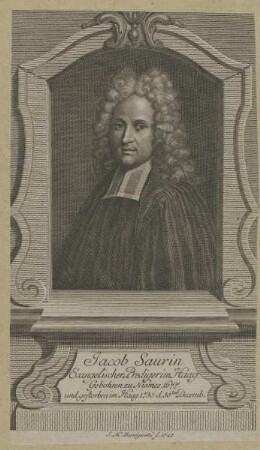 Bildnis des Jacob Saurin
