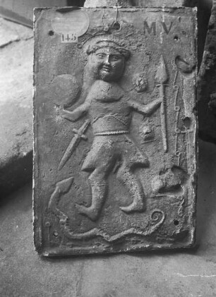 Relief eines Kriegers