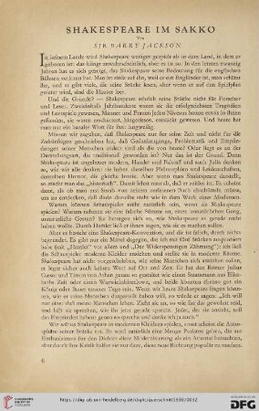 Shakespeare im Sakko