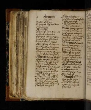 Niederdeutsch-lateinisches Glossar. A–D.
