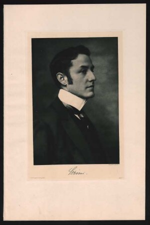 [Bildnis Dr. Hermann Serini]
