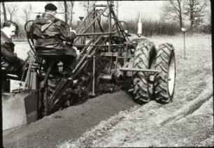 Trockendrainagebagger von A.H. Steenbergen N.V. -Klaaswaal, Holland