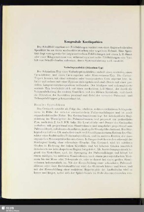 Kongenitale Kardiopathien