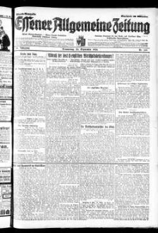 Essener allgemeine Zeitung. 1918-1943