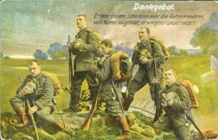 Dankgebet. - Er lässt von den Schlechten nicht [...]