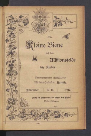 N° 11. November 1897