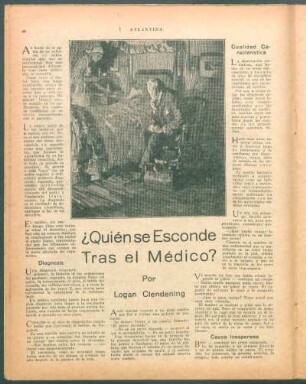 ¿Quién se esconde tras el médico?