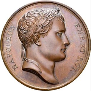 Medaille auf die Vereinigung Liguriens mit Frankreich 1805