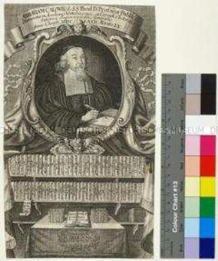 Porträt des lutherischen Theologen Abraham Calovius