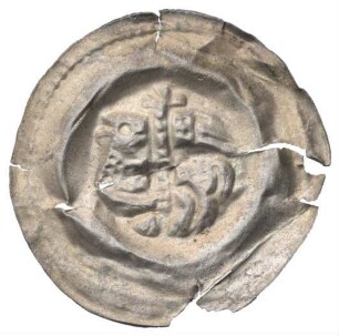 Fundmünze, Brakteat, 1250 - 1270
