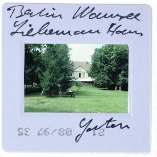 Berlin, Liebermann Villa : Garten