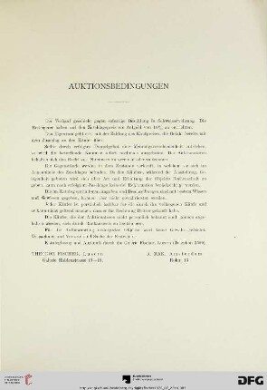 Auktionsbedingungen