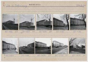 Straßenansichten. Berlin, Lichtenberg, Friedrichsfelde, Straße der Befreiung (seit 1992 Alt-Friedrichsfelde)
