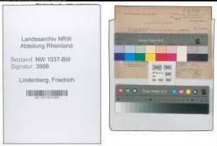 Entnazifizierung Friedrich Lindenberg , geb. 12.08.1891 (Arbeiter)