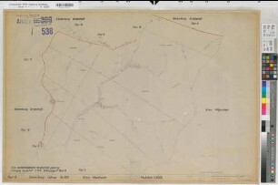 Grafschaft (Schmallenberg), Umlegung Grafschaft, Bl.13 Schätzungsriß Latrop Flur 2
