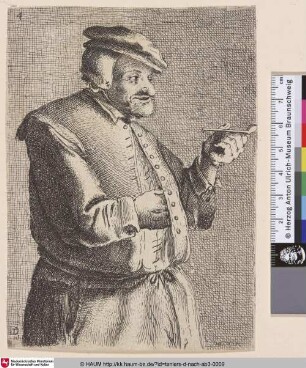 [Bauer mit Pfeife; Peasant with a Pipe]