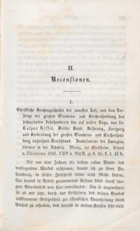 483-507 [Rezension] Riffel, Caspar, Christliche Kirchengeschichte der neuesten Zeit