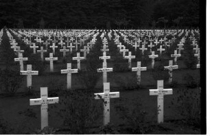 Reichswald: Englischer Soldatenfriedhof, Kreuze