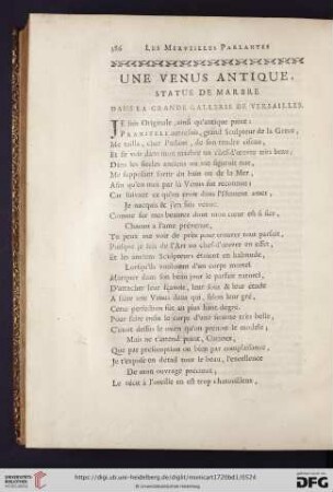 Une venus antique