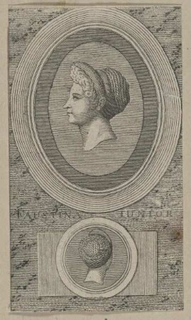 Bildnis der Faustina Iunior, Kaiserin des Römischen Reiches