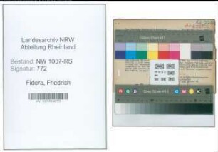 Entnazifizierung Friedrich Fidora , geb. 10.05.1901 (Lehrer)