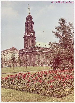 Dresden. Die Kreuzkirche