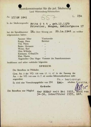 Ott, Fritz