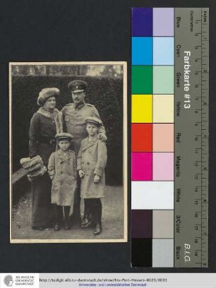 [Ernst Ludwig, Grossherzog von Hessen und bei Rhein mit Familie]