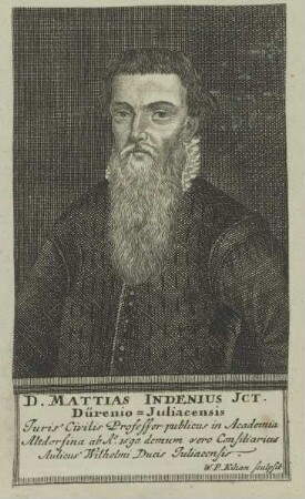 Bildnis des Mattias Indenius