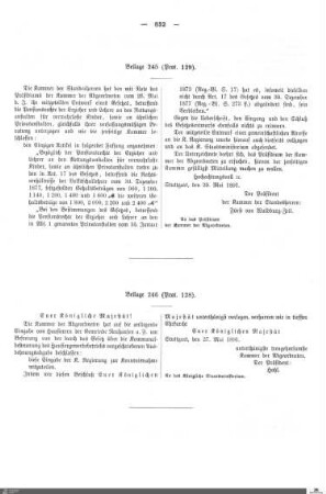 Beilagen zu Protokoll, 129. Sitzung