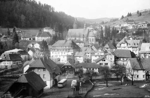 Blick von der Umgehungsstraße auf Todtmoos