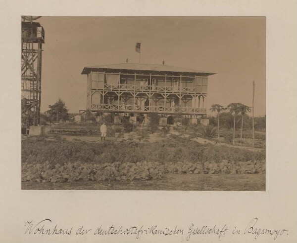 House of the German-East African Society in Bagamoyo