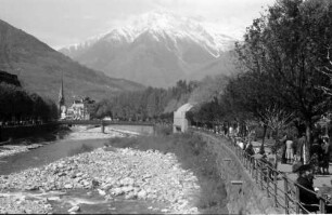 Meran: Etsch am Kurpark